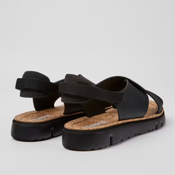 Brand New - Camper Womens Oruga Sandal Flat - Black - 10 - Picture 3 of 5